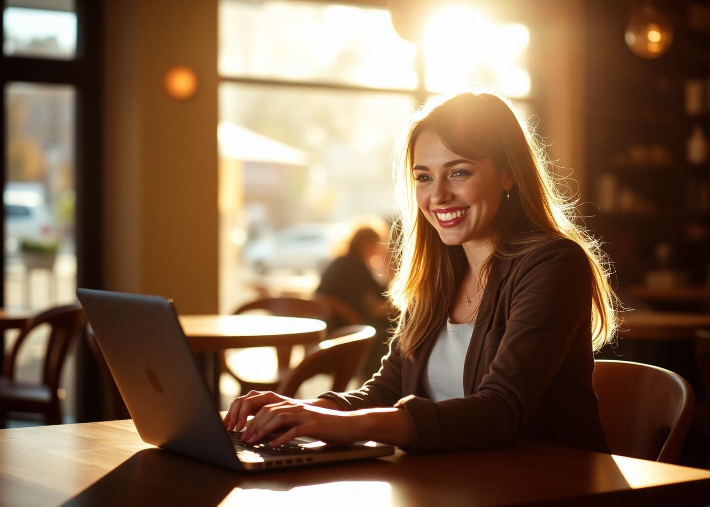 Cliente commandant sur une boutique en ligne